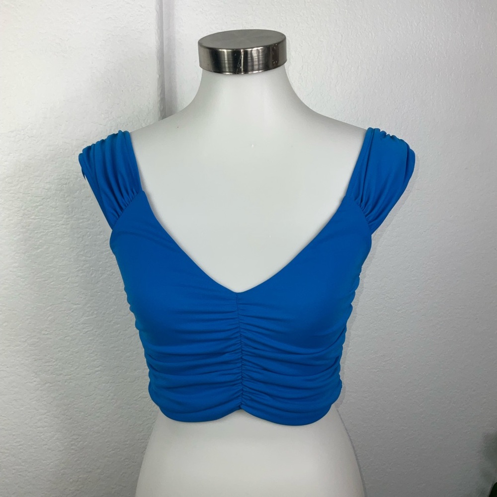 Zara Blue Top